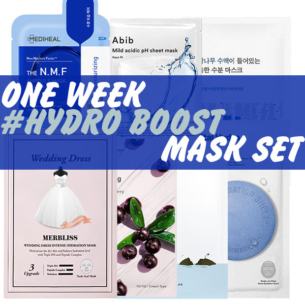 [ONE WEEK] Hydro Boost Mask Set